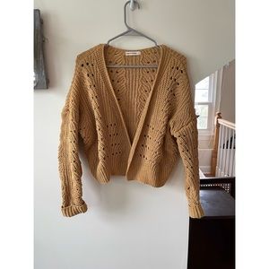 Moon & Madison Loose Knit Cardigan Large